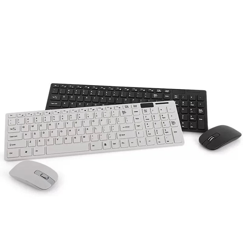 Kit Teclado E Mouse Sem Fio Wireless 2.4ghz 3200dpi Óptico K-06