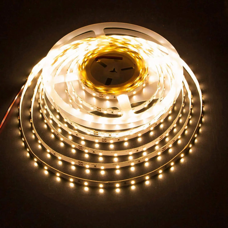 Hot 3528 Yellow Led Tape 5m 300 Double Sided Led 12v Light Color Source Warm White IP20 110V/220V