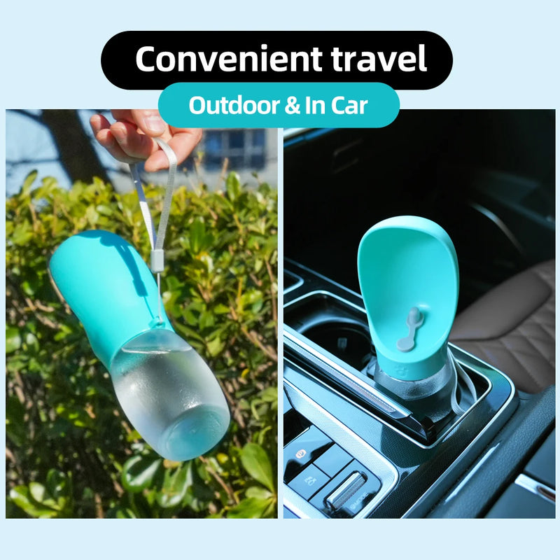 Dog Water Bottle Portable Pet Water Dispenser for Small Big Dogs Cat Walking Travel Leakproof Chihuahua Pug Drinking Bowl Feeder