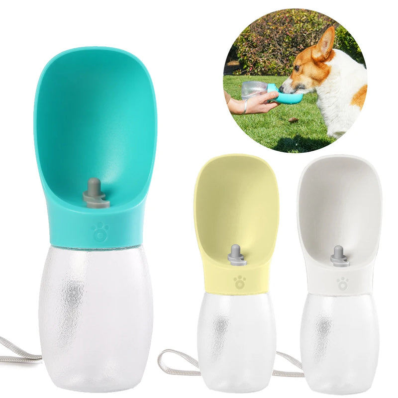 Dog Water Bottle Portable Pet Water Dispenser for Small Big Dogs Cat Walking Travel Leakproof Chihuahua Pug Drinking Bowl Feeder