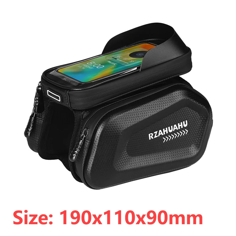 Bicycle Bag Waterproof Touch Screen Cycling Bag Top Frame Tube Bag MTB Road Bike Bag Phone Case Bike Accessories