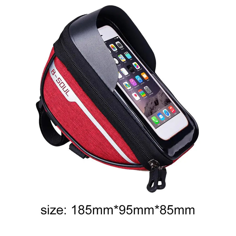 Bicycle Bag Waterproof Touch Screen Cycling Bag Top Frame Tube Bag MTB Road Bike Bag Phone Case Bike Accessories