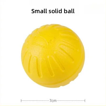 EVA Pet Toy Ball Dog Floating Ball Training Dog Pull Ring Bite Resistant Teething Pet Ball Rope Ball Foam Bite Resistant Dog Toy