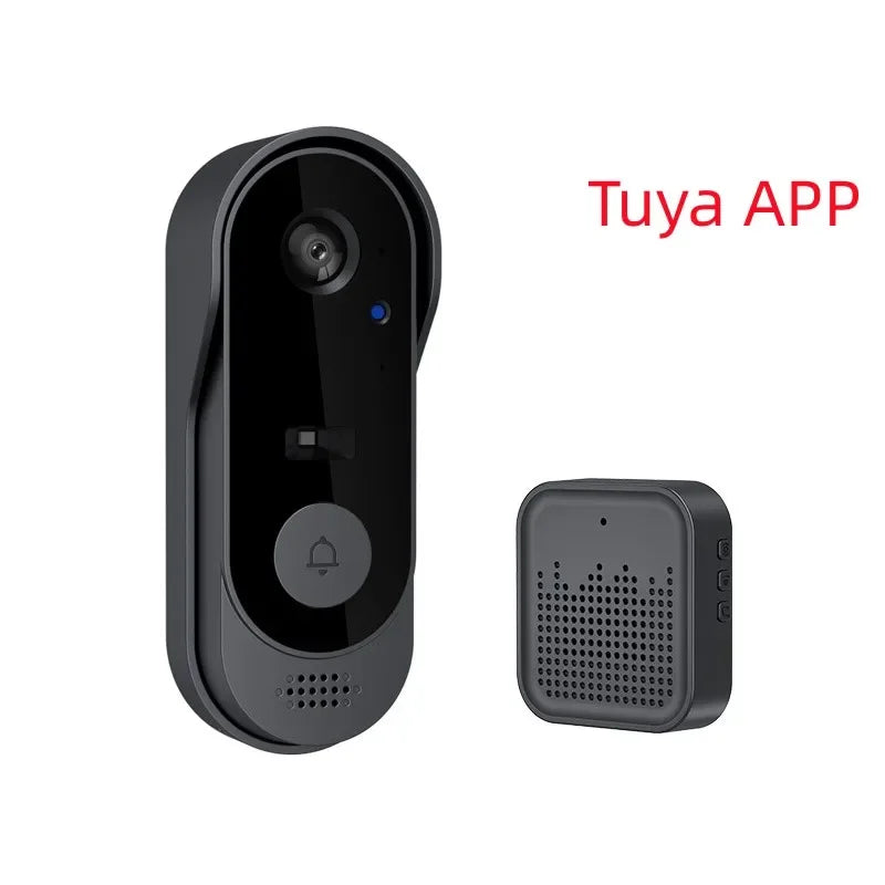 Tuya Doorbell With Camera Wireless Bundle Doorbell Smart Home WIFI HD Outdoor Phone Camera Security Video Intercom Night Vision