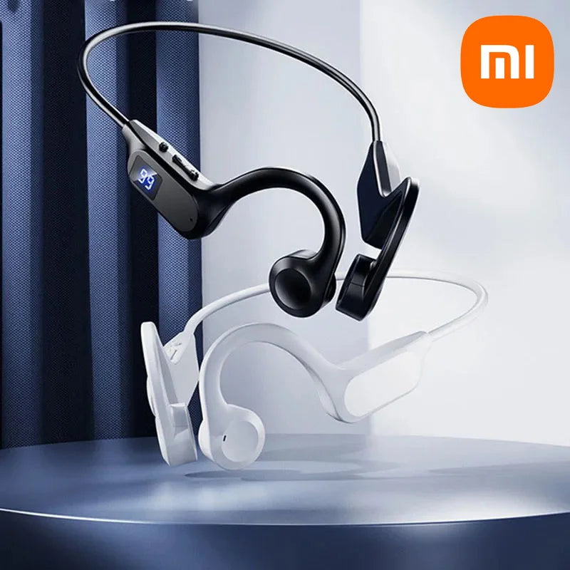 Xiaomi Bone Conduction Wireless Earphone Sport Swimming Bluetooth Compatible Headphone Hand-free With Mic For Running X7 Earbuds