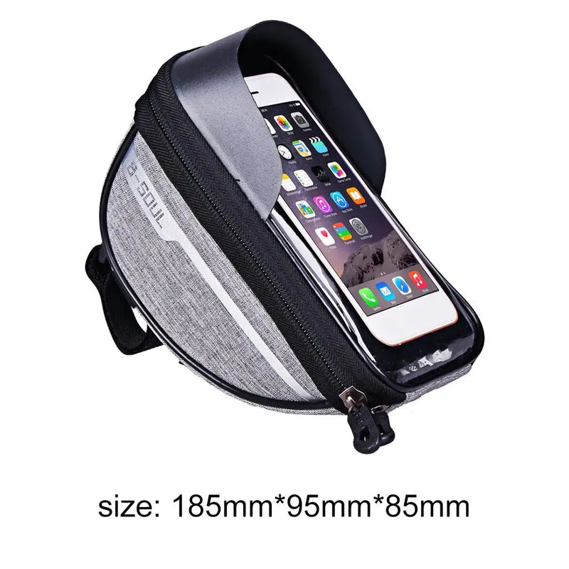 Bicycle Bag Waterproof Touch Screen Cycling Bag Top Frame Tube Bag MTB Road Bike Bag Phone Case Bike Accessories